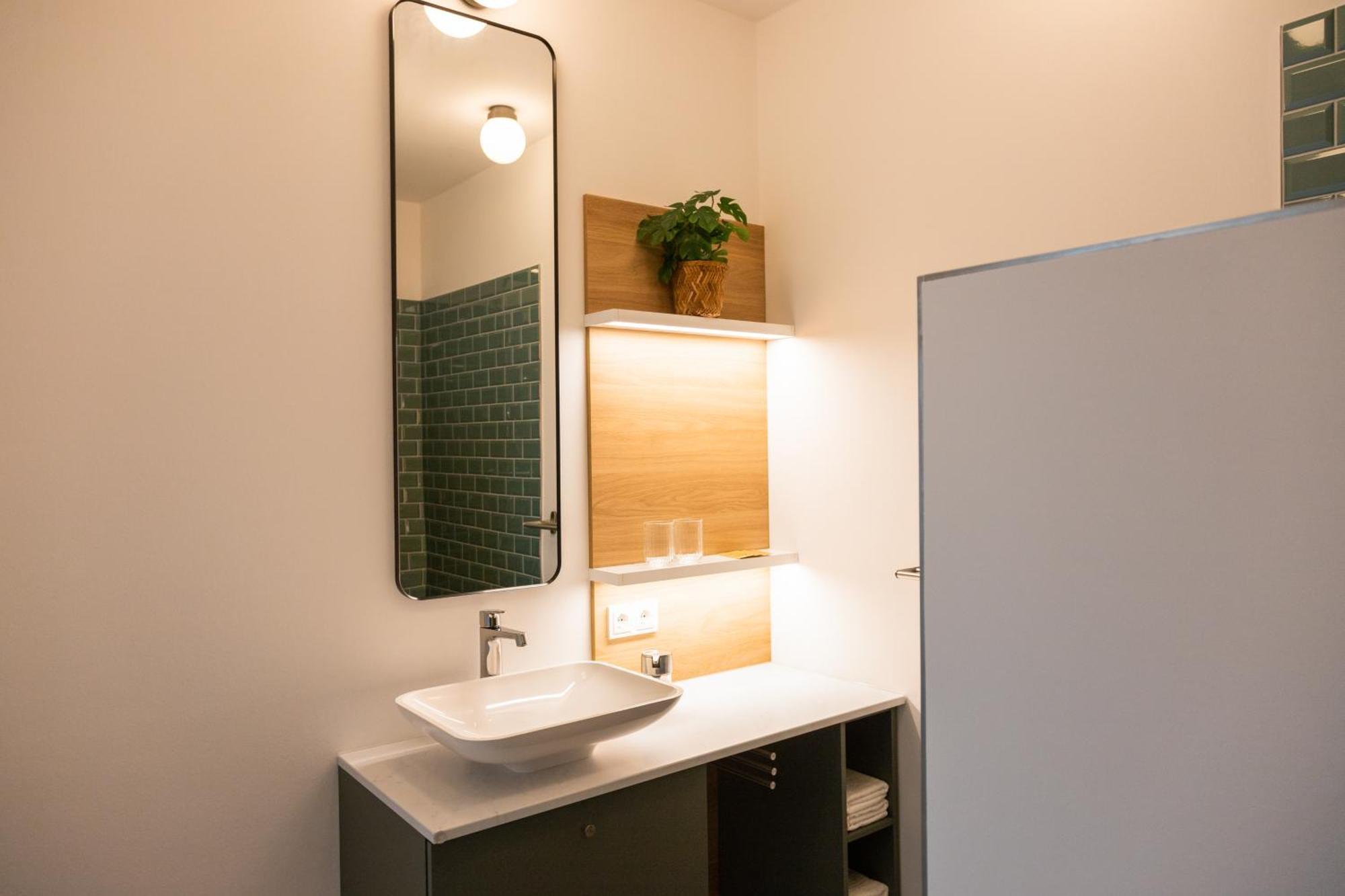 Moderne Neue Apartments Zum Wohlfuehlen Im Boardinghouse Bed & Butter Hasbergen Extérieur photo