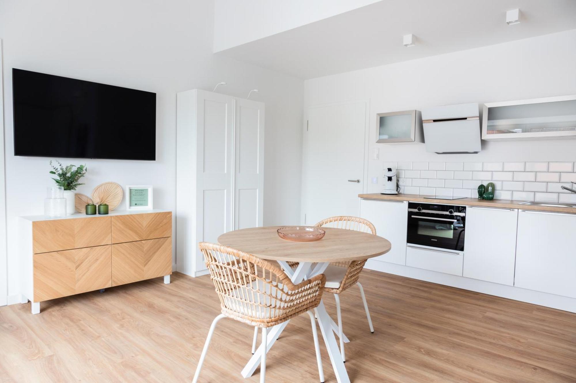 Moderne Neue Apartments Zum Wohlfuehlen Im Boardinghouse Bed & Butter Hasbergen Extérieur photo