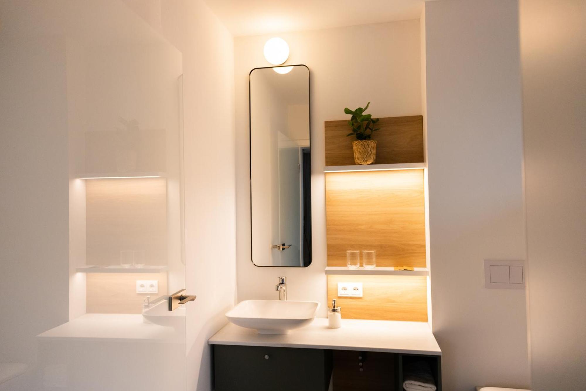 Moderne Neue Apartments Zum Wohlfuehlen Im Boardinghouse Bed & Butter Hasbergen Extérieur photo