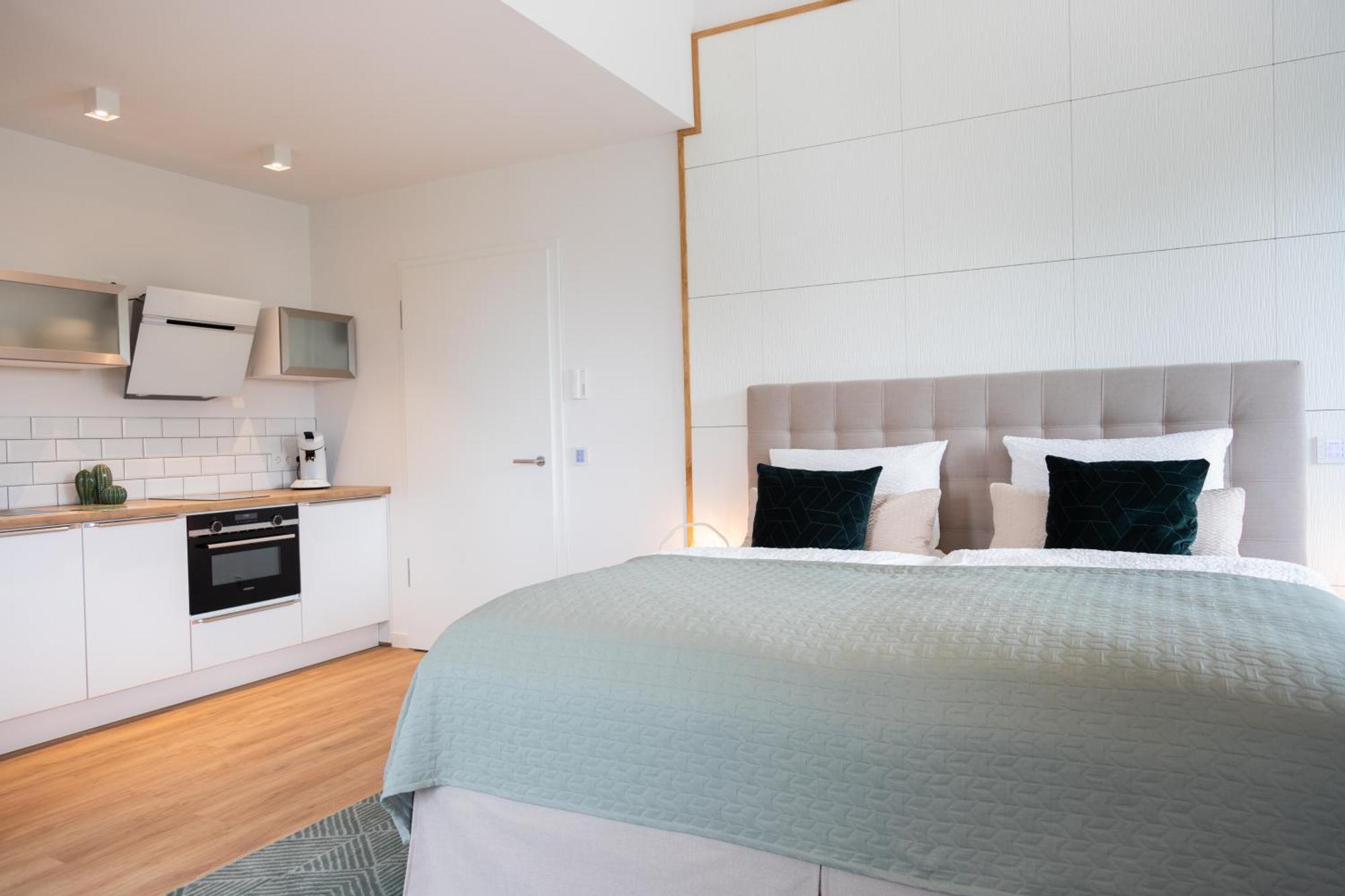 Moderne Neue Apartments Zum Wohlfuehlen Im Boardinghouse Bed & Butter Hasbergen Extérieur photo