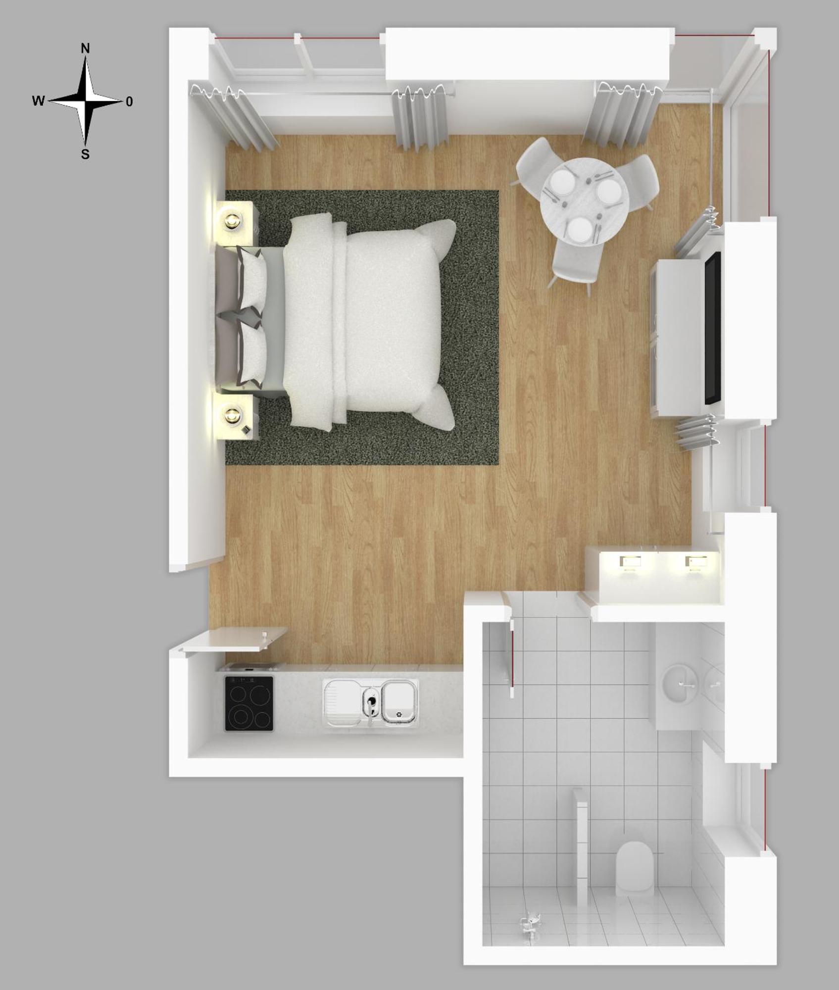 Moderne Neue Apartments Zum Wohlfuehlen Im Boardinghouse Bed & Butter Hasbergen Extérieur photo