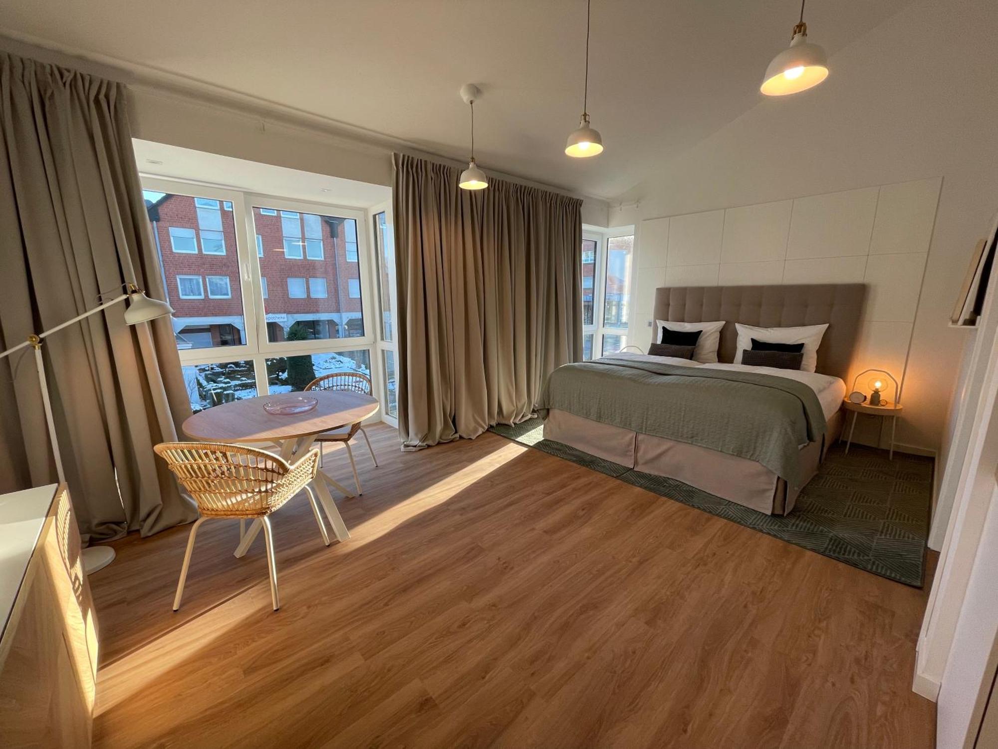 Moderne Neue Apartments Zum Wohlfuehlen Im Boardinghouse Bed & Butter Hasbergen Extérieur photo