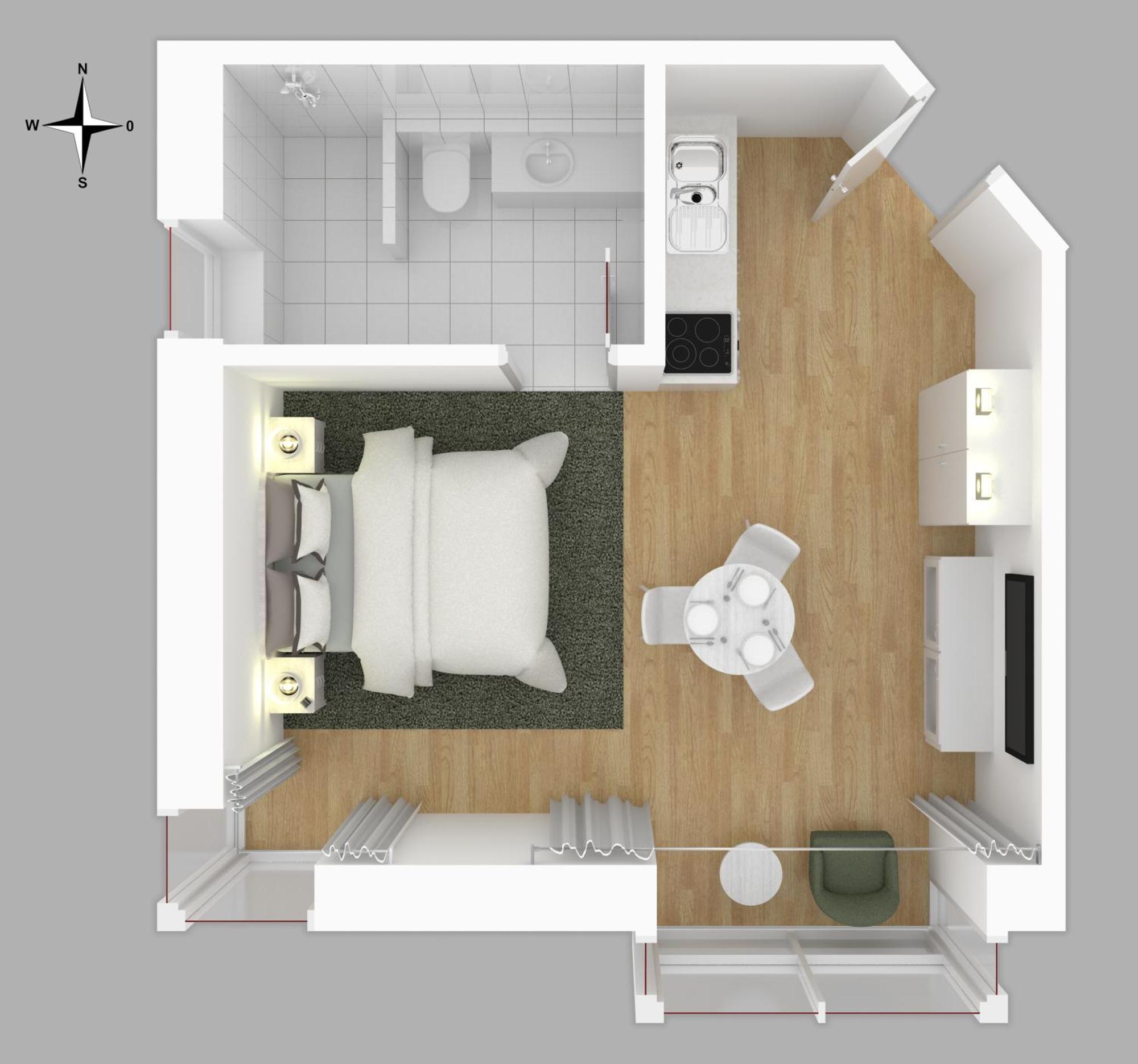 Moderne Neue Apartments Zum Wohlfuehlen Im Boardinghouse Bed & Butter Hasbergen Extérieur photo